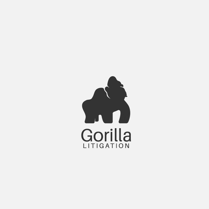 Gorilla lawyer logo